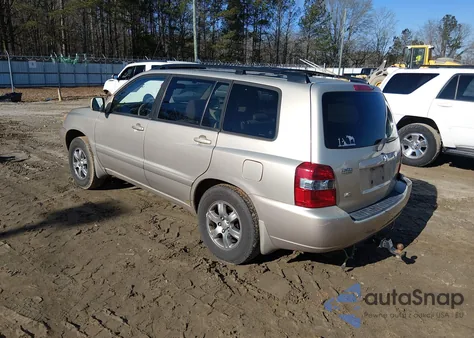 2005 Toyota Highlander V6 z USA, uszkodzony, nr VIN JTEDP21AX50043909